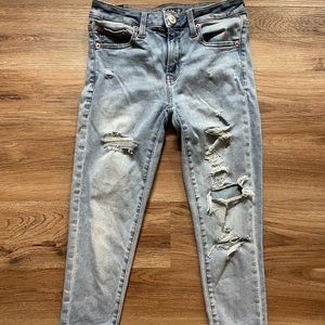 Distressed AE jeans